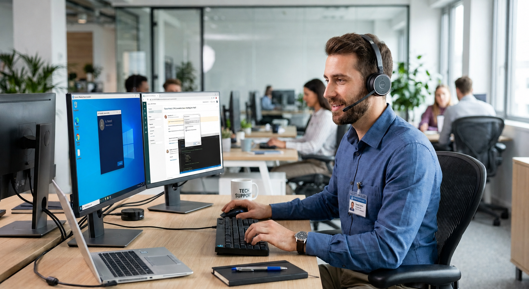 Consulenza e supporto da remoto
